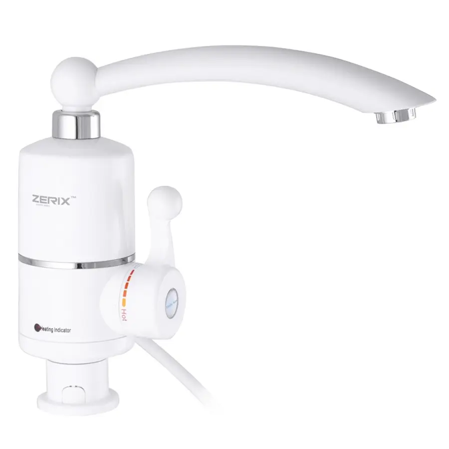 Змішувач для умивальника Haiba Magic 001 з червоною ручкою (HB0684)