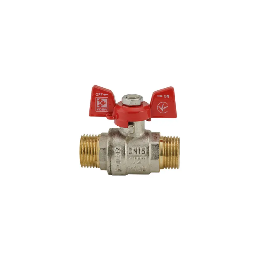 Кран кульовий Koer 3/4" ГШМ кутовий (KR.208) (KR2806)