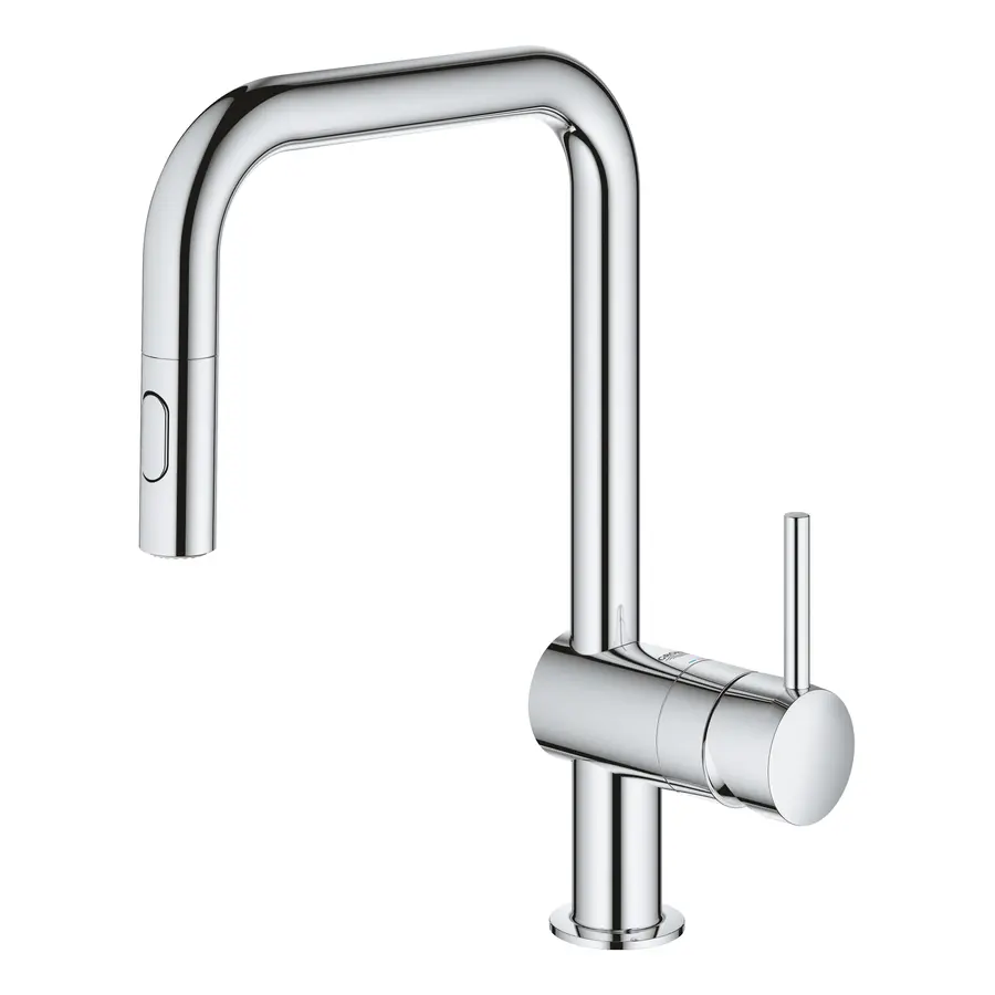 Змішувач для кухні з висувним виливом Grohe Minta (32322002)