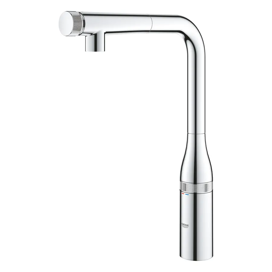 Змішувач для кухні з висувним виливом Grohe Essence SmartControl (31615000)