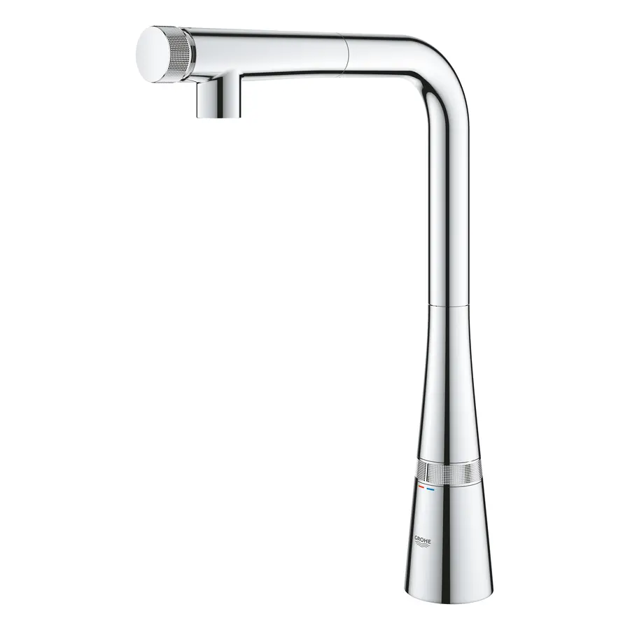 Змішувач для кухні з висувним виливом Grohe Zedra SmartControl (31593002)