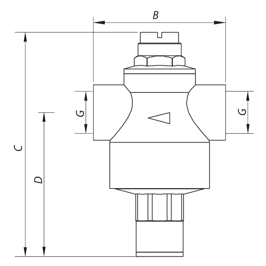 Редуктор тиску KOER KR.1251 1/2 "(KR2660)