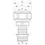 Євроконус 3/4"x16 KOER KR.1151 (KR2688)