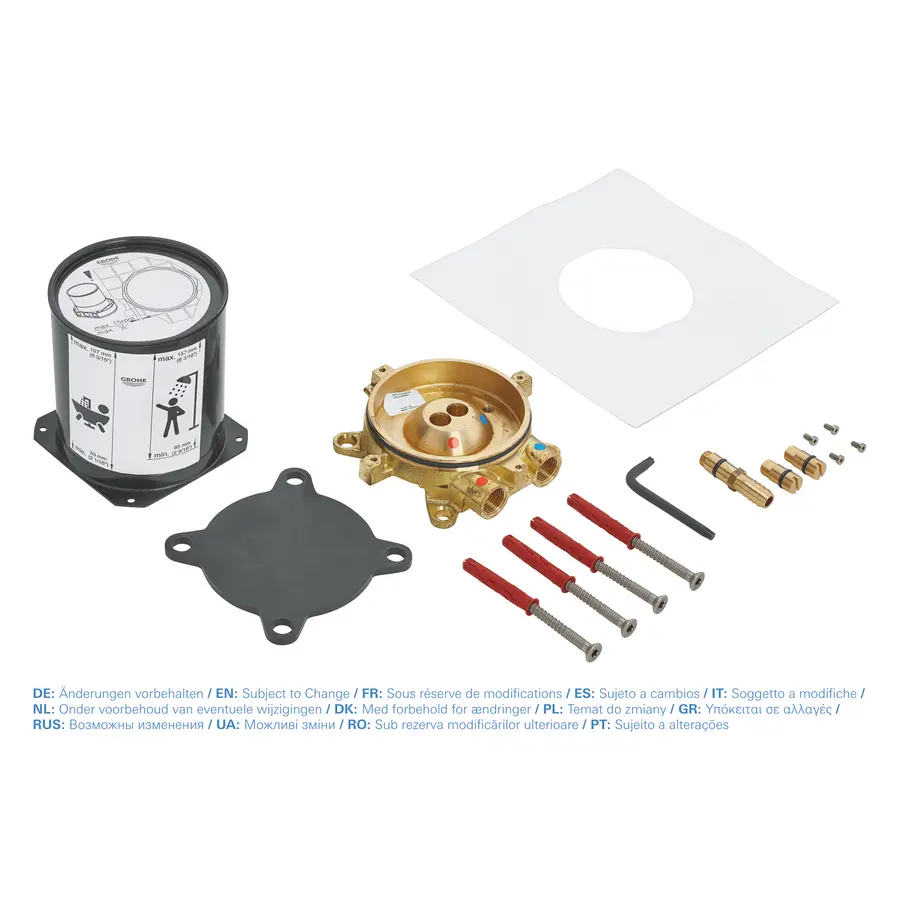 Вбудована частина підлогового змішувача Grohe (45984001)