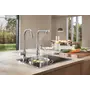 Змішувач для кухні з висувним виливом Grohe Zedra SmartControl (31593002)