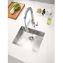 Змішувач для кухні з гнучким виливом Grohe Eurocube (31395DC0)