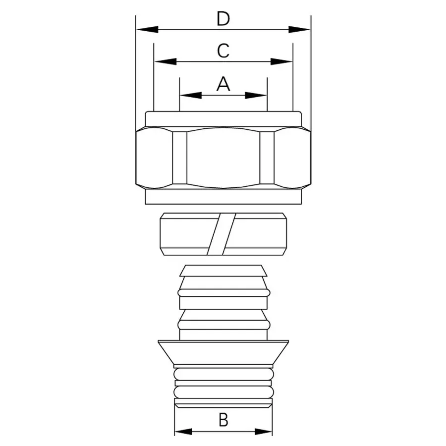 Євроконус Koer KR.1152 - 3/4”x16 (KR3182)