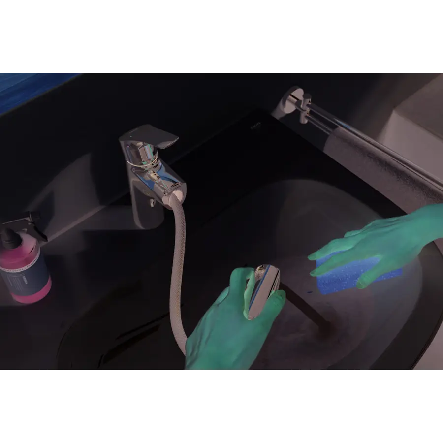 Змішувач для раковини з висувним виливом Grohe Eurosmart New (23976003)