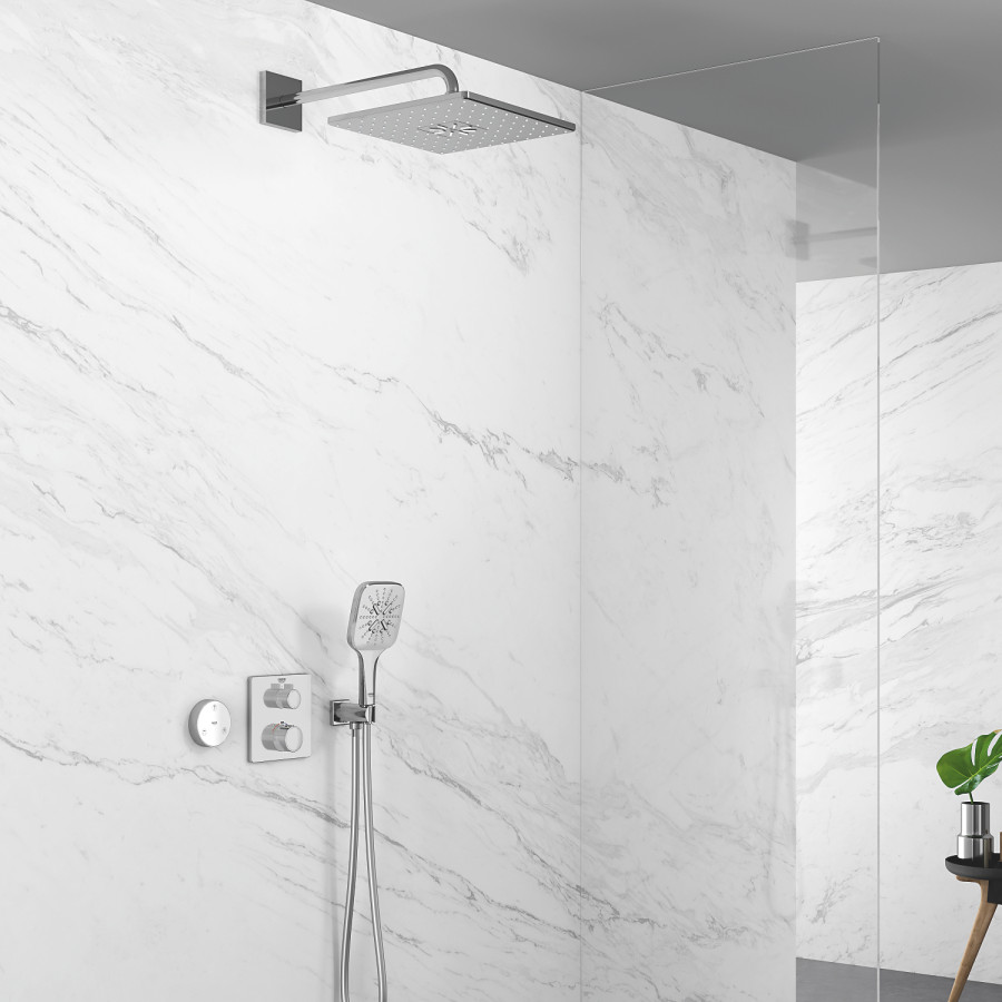 Термостат прихованого монтажу на 2 споживача Grohe Grohtherm Convent. Concealed (24079000)