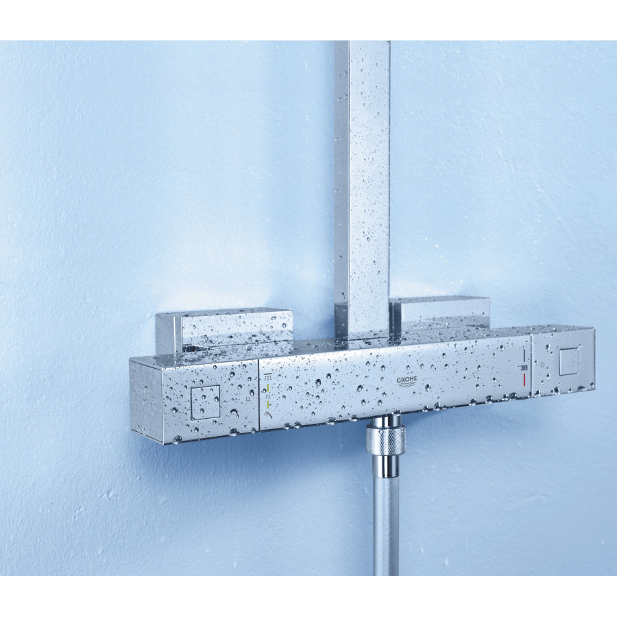 Душова система з термостатом для душа Grohe Euphoria Cube System (26087000)