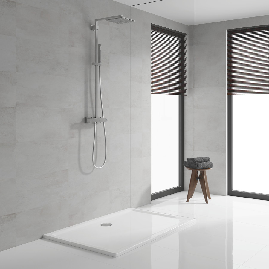 Душова система з термостатом для душа Grohe Euphoria Cube System (26087000)