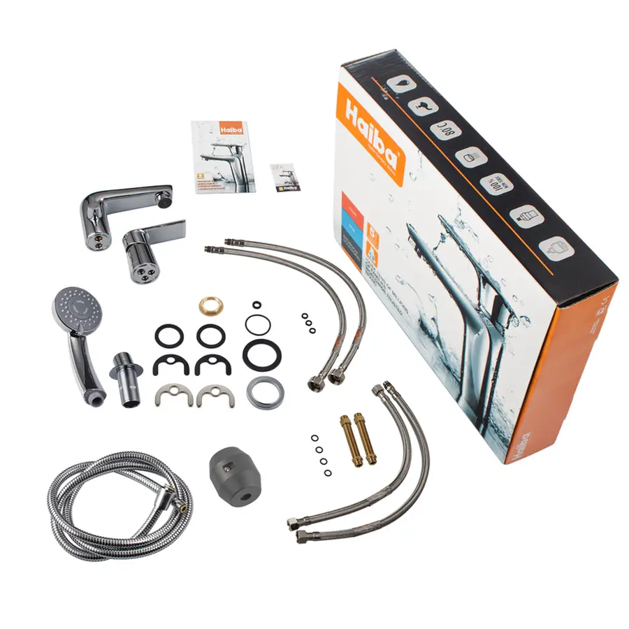 Змішувач для ванни Haiba Alex 022 (3-HOLE) (HB3945)