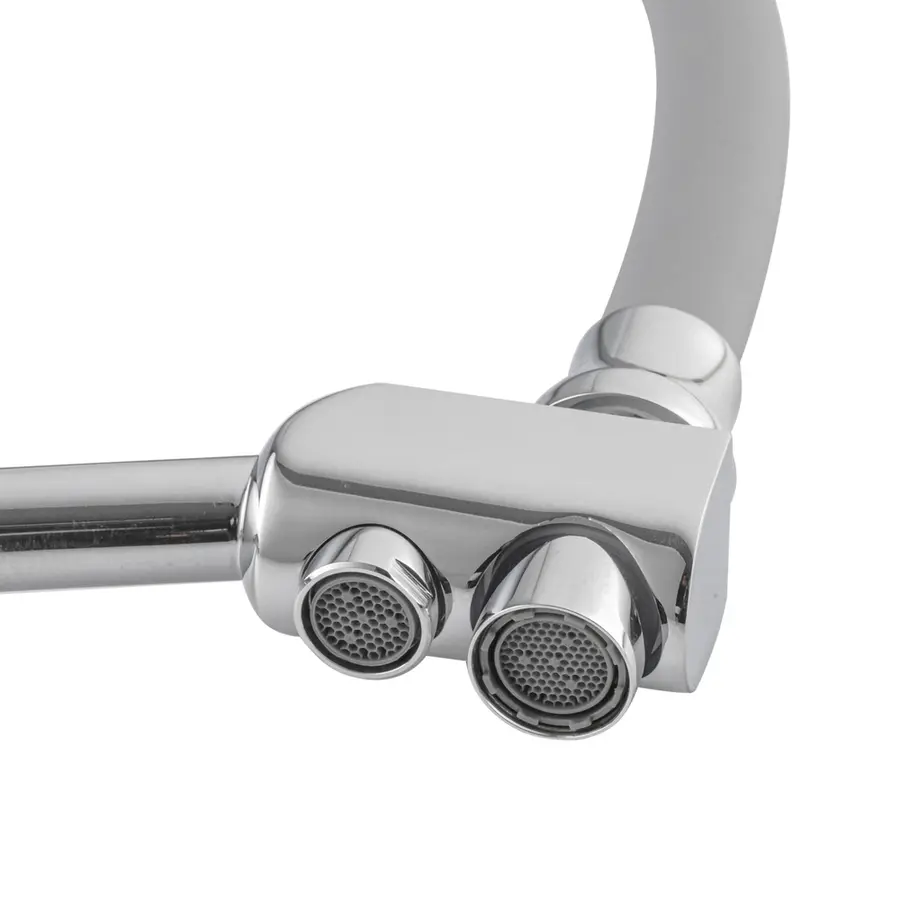 Кухонний змішувач з силік. виливом і вих. для питної води KOER KB-72003-01 (KR3375)