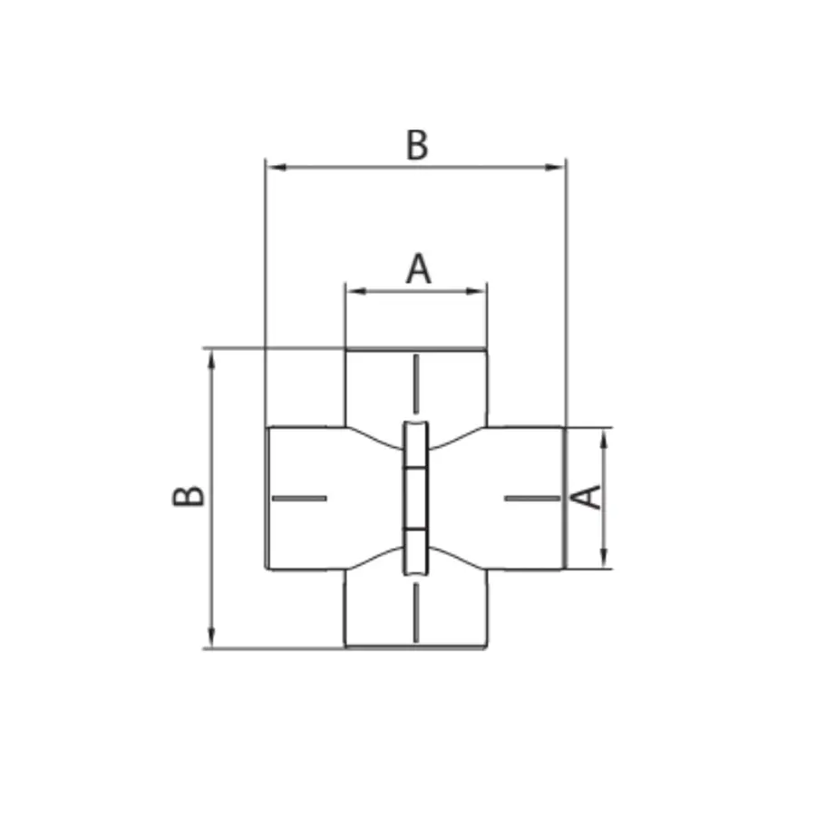 Хрестовина Прохідна Koer K0261.PRO - 20 PPR (KP2614)