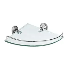 Полиця у ванну кутова скляна Zerix Z1621-1 (ZX0533)