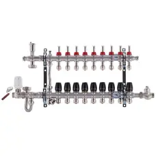 Колектор з вбудованим зміш. вузлом Koer KR.S1011-9 1 "х9 SUS304 і євроконус 3/4-16 (KR2932) Колектор з вбудованим зміш. вузлом Koer KR.S1011-9 1 "х9 SUS304 і євроконус 3/4-16 (KR2932)