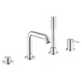 Змішувач на борт ванни на 4 отвори Grohe Essence New (19578001)