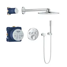 Душова система прихованого монтажу з термостатом Grohe Grohtherm SmartControl (34705000)