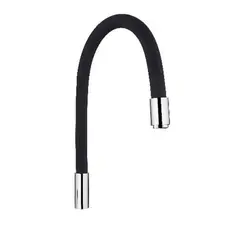 Вилив для змішувача гнучкий чорний Mixxus Premium (MI0558)