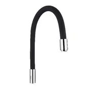 Вилив для змішувача гнучкий чорний Mixxus Premium (MI0558)