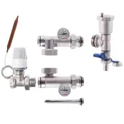 Змішувальний вузол для коллект. з лівим підкл. Koer KR.1022L1 - 1" (без насоса) (прямий) (KR2912)