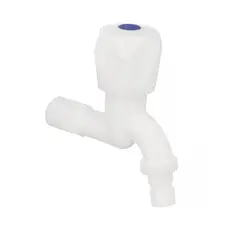 Кран для поливу Plamix Mono-002 білий (PM0018)