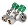 Колектор для теплої підлоги на 2 контура Koer KR.1123-2 3/4"x2 ways (KR2829)