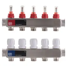 Колекторний блок з витратомірами Europroduct EP.S1110-05 1 "x5 (EP4981)