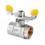 Кран кульовий СК 1/2" ГГМ YELLOW art. 602 (WP0075)