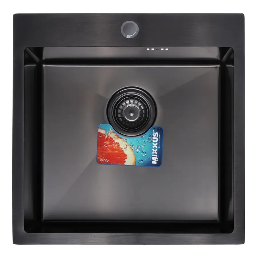 Кухонная мойка MIXXUS Черная MX5050-200x1.0-PVD (MX0578)