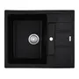 Мийка кухонна HAIBA HB8210-G226 BLACK 620x500x200 (HB0983)