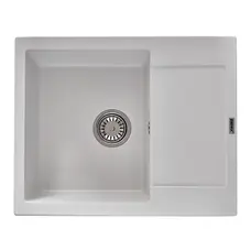 Мийка Zerix ZS-6250S-01 White (ZX4587)