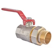 Кран з американкою 1-1/4" ручка ВАЖІЛЬ (Koer KR.229) (KR0150)