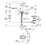 Змішувач для раковини S-розміру Grohe Eurocube (2312700E)