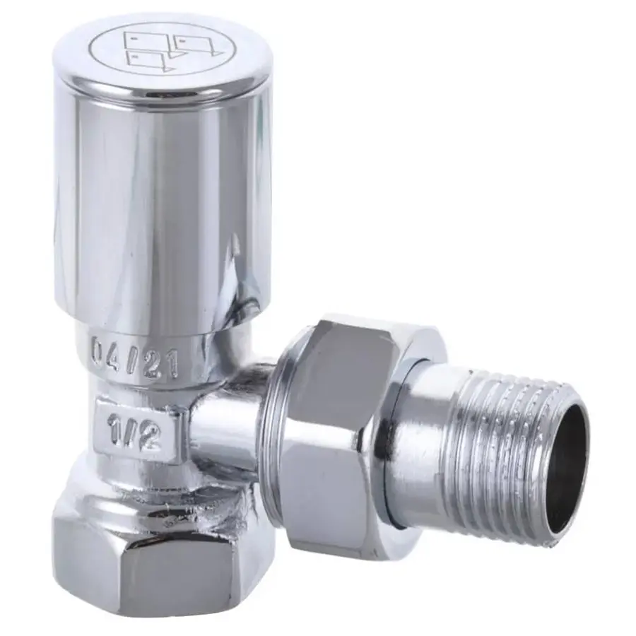 Кран для рушникосушки кутовий Koer KR.531 - 1/2" (Продається по 1 шт.) (KR3073)