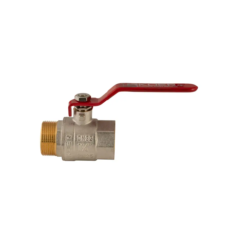 Кран кульовий Koer 1 1/4" ГШР (KR.215) (KR0024)