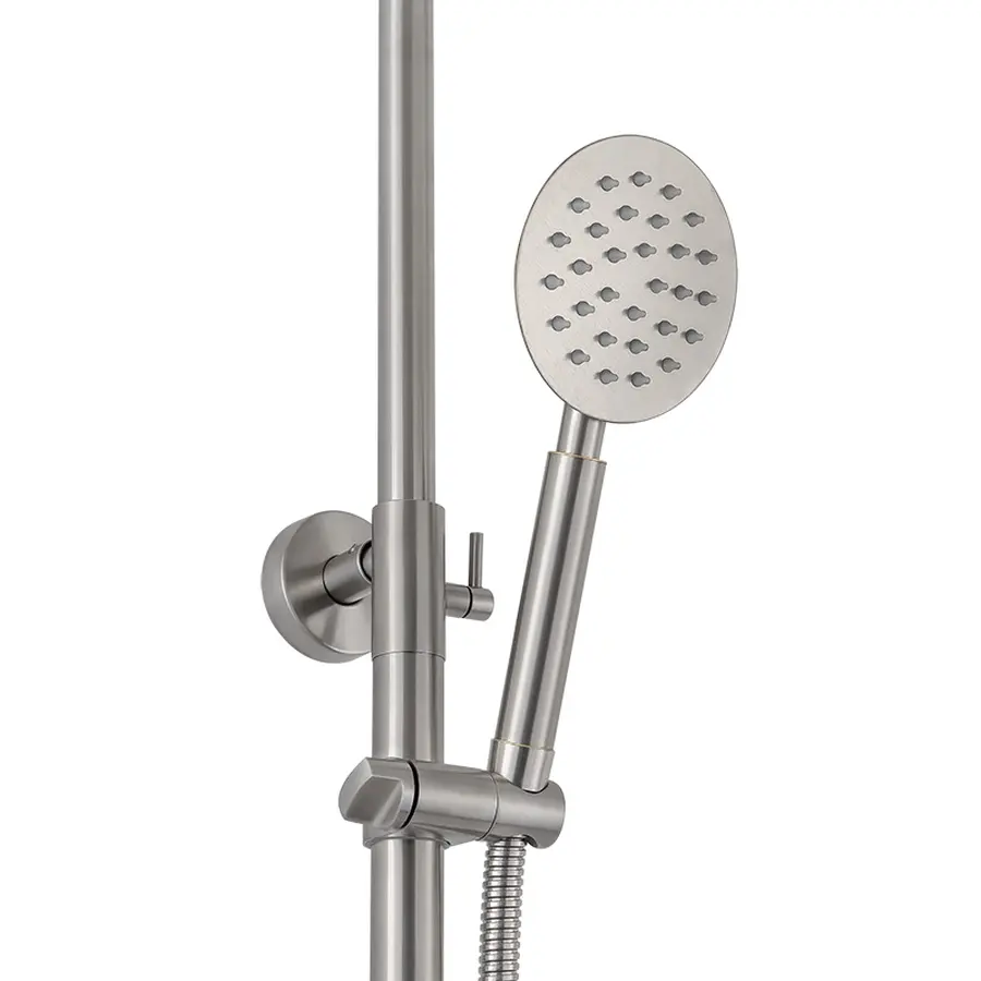 Душова колона із змішувачем Champion SUS-003-J із нерж. сталі SUS304 (CH0325) Душова колона із змішувачем Champion SUS-003-J із нерж. сталі SUS304 (CH0325)