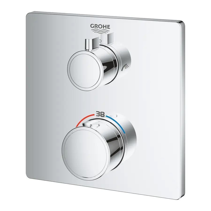 Термостат прихованого монтажу на 2 споживача Grohe Grohtherm Convent. Concealed (24080000)