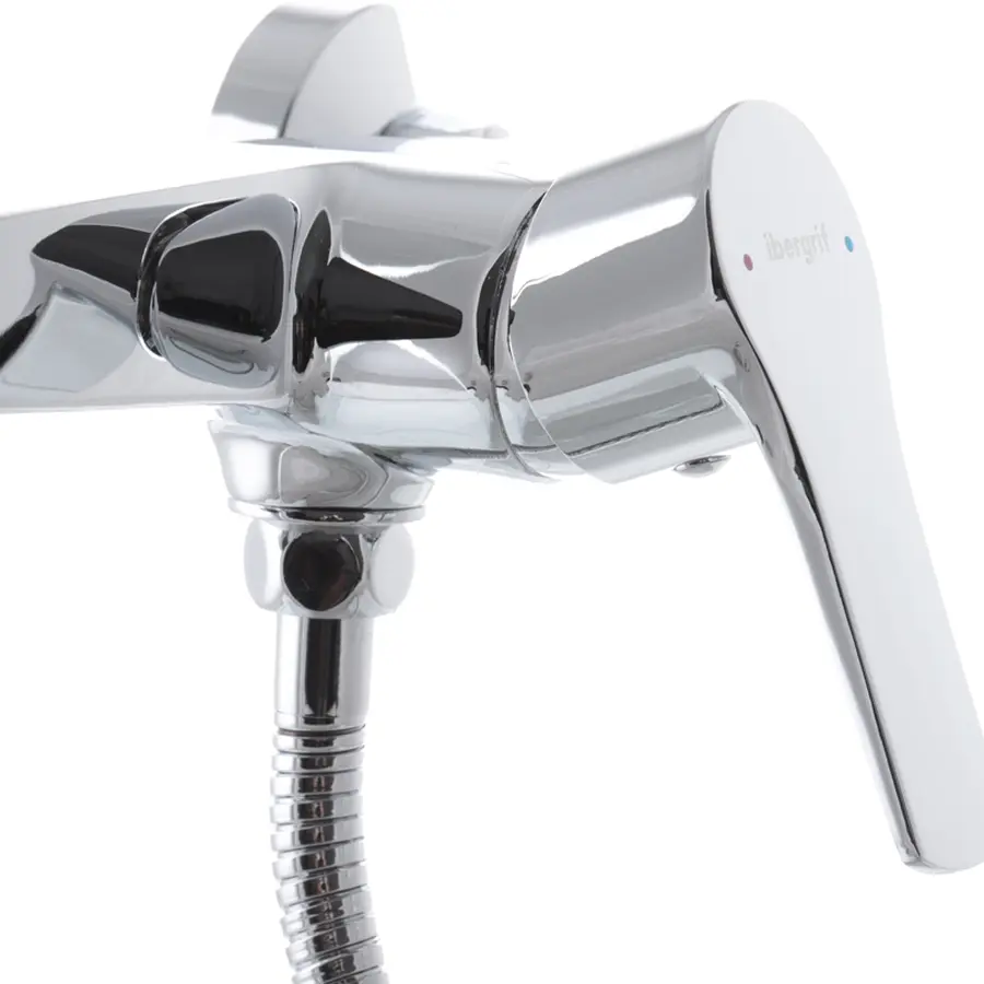 Водонагрівач 3,3 kW проточний, з індикатором температури, ПЗВ, на мийку ZERIX ELW08-EP (зі шлангом та лійкою) (ZX2750)