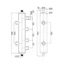 Гідрострелка Koer KR.S1032 4/2 (з повітровідв. і дренаж. краном) 1"НР SUS304 (KR2959)