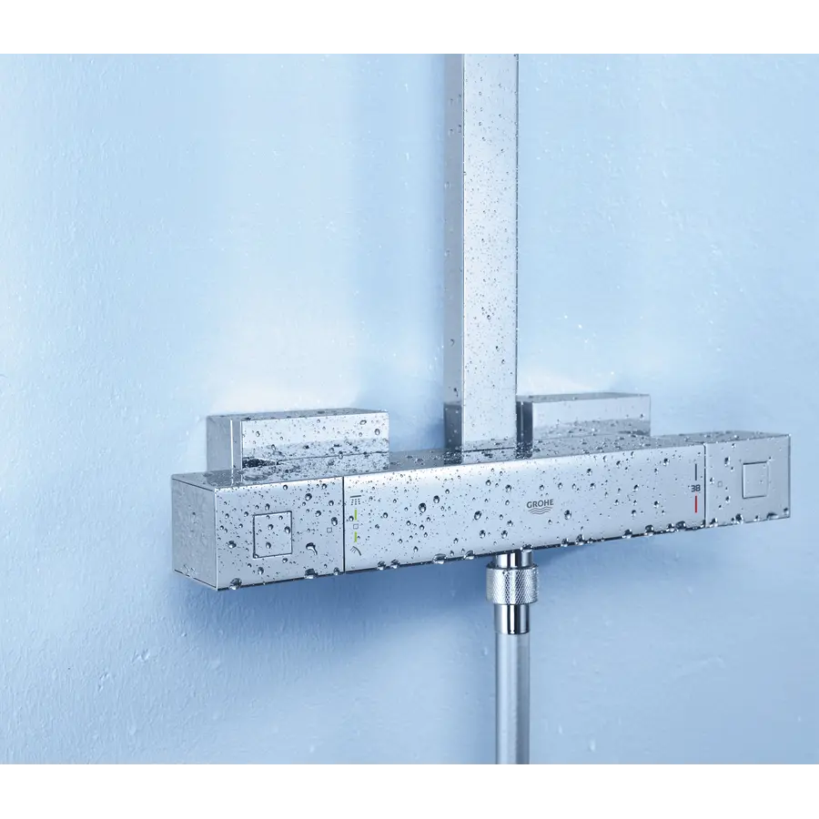 Душова система з термостатом для душа Grohe Euphoria Cube System (26087000)