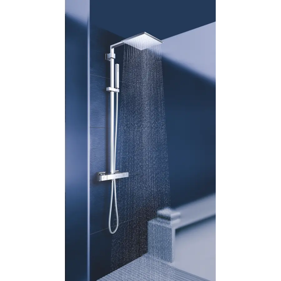 Душова система з термостатом для душа Grohe Euphoria Cube System (26087000)