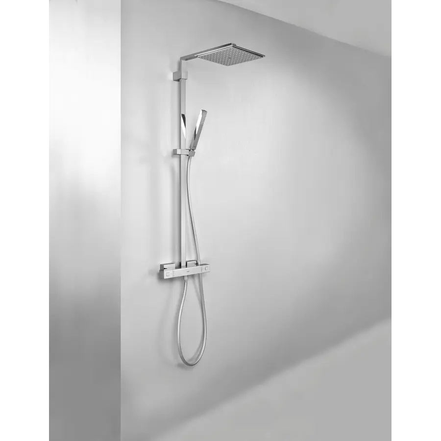 Душова система з термостатом для душа Grohe Euphoria Cube System (26087000)