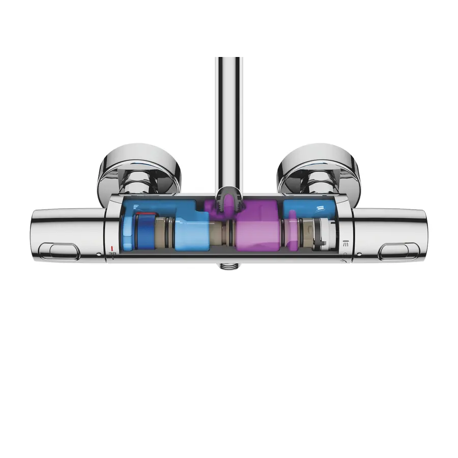 Душова система з термостатом для душа Grohe Euphoria System (26075001)