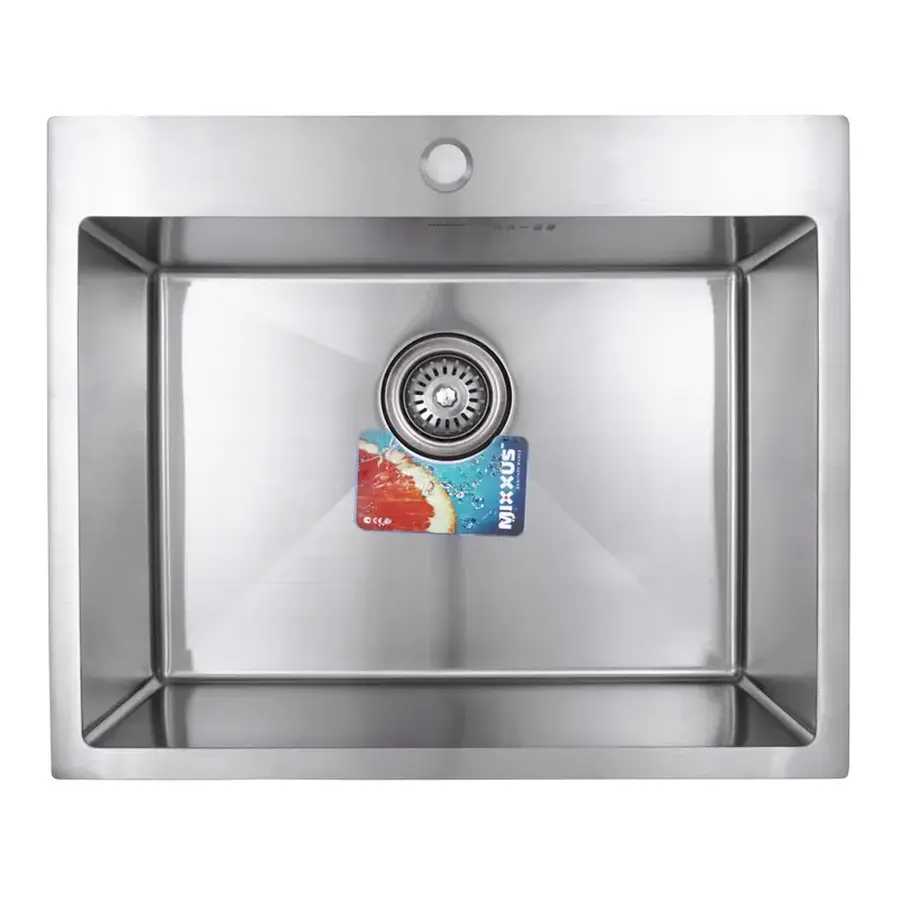 Мийка MIXXUS MX6050-200x1.2-HANDMADE (Колір нерж) (MX0569)