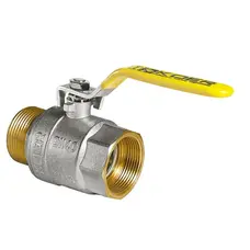 Кран кульовий KOER KR.515.PR.GAS - 2" FM ГШВ YELLOW, ручка "важіль" жовта (KR0065) Кран кульовий KOER KR.515.PR.GAS - 2" FM ГШВ YELLOW, ручка "важіль" жовта (KR0065)