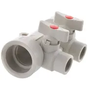 Колектор для теплої підлоги на 2 контура (40x20) PPR Koer K0169.PRO (KP0219)