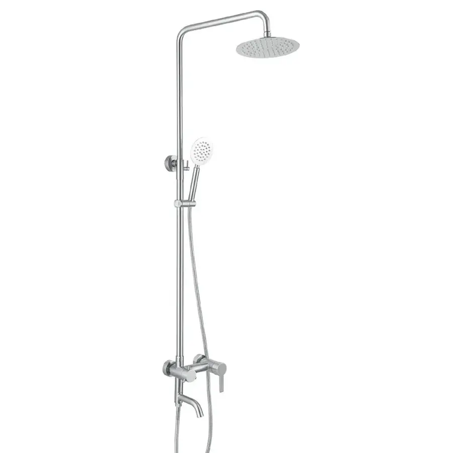 Душова колона зі змішувачем (нерж.сталь) Haiba NOX-009-J (HB2790)