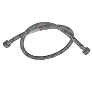 Гнучкий шланг для підключення води гайка 1/2'' - гайка 1/2'' (100 см) Zerix (ZX1554)