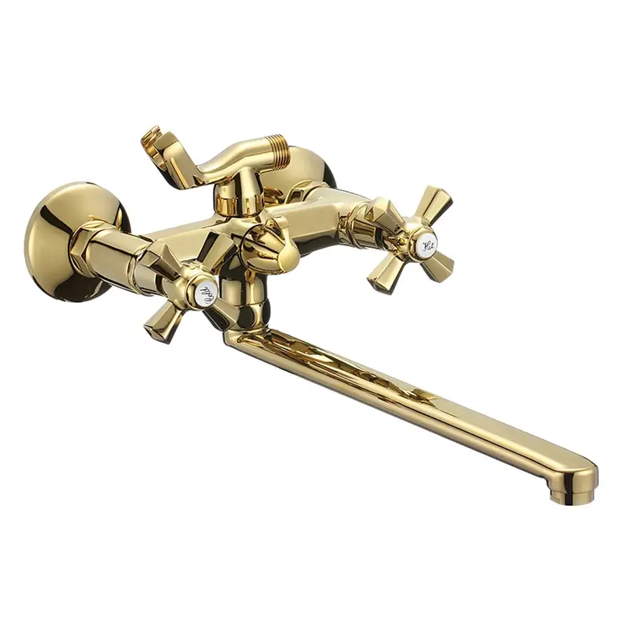 Змішувач для ванни Mixxus Premium Retro Gold-140 (MI5849)